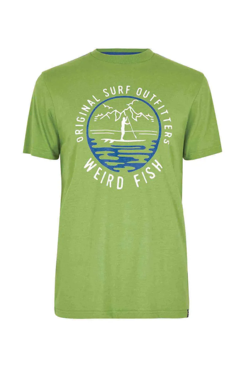 Weird Fish Paddle Graphic Tee Kiwi-4