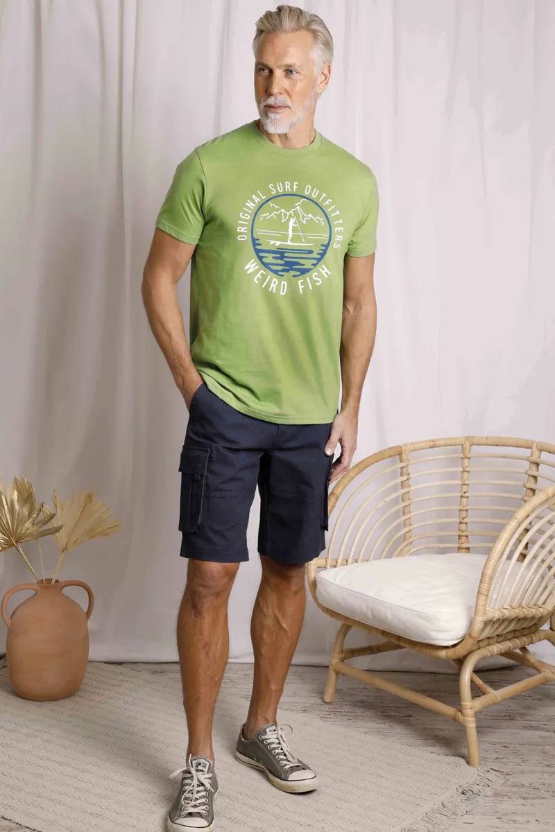 Weird Fish Paddle Graphic Tee Kiwi-6