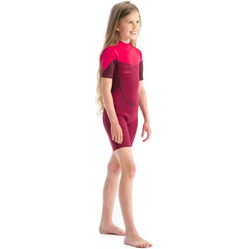 Boston Youth Shorty 2mm - Hot Pink-1