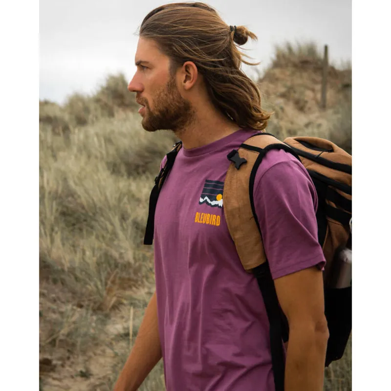 Bleubird Alpine Tee Rouge-2