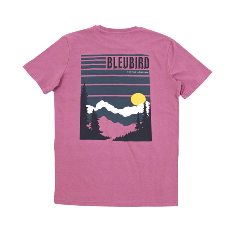 Bleubird Alpine Tee Rouge-1