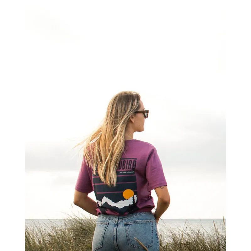 Bleubird Alpine Tee Rouge-4