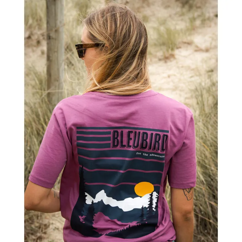 Bleubird Alpine Tee Rouge-5