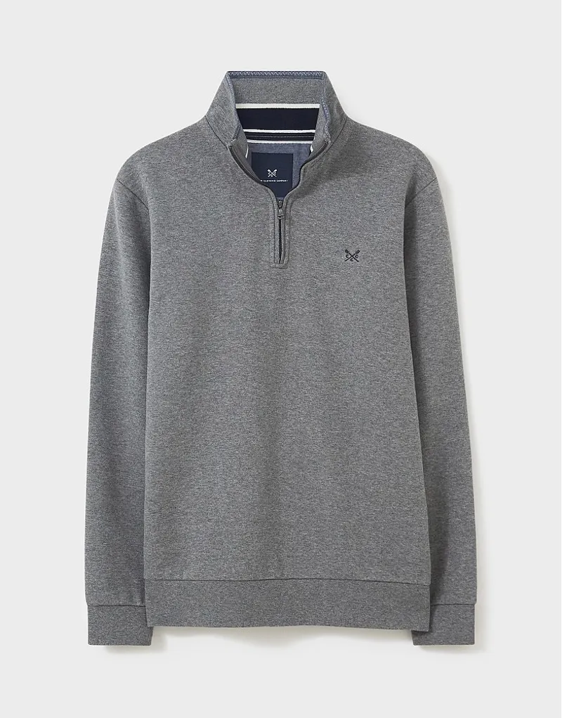 Crew Classic 1/2 Zip - Grey 