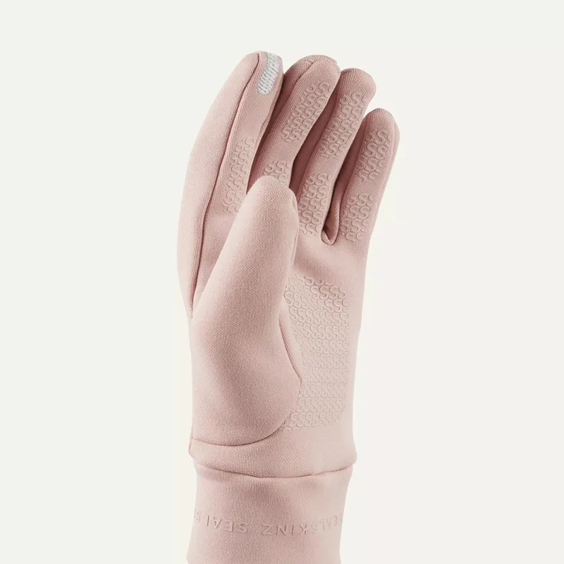 Acle Water repellent nano fleece glove pink XL-1