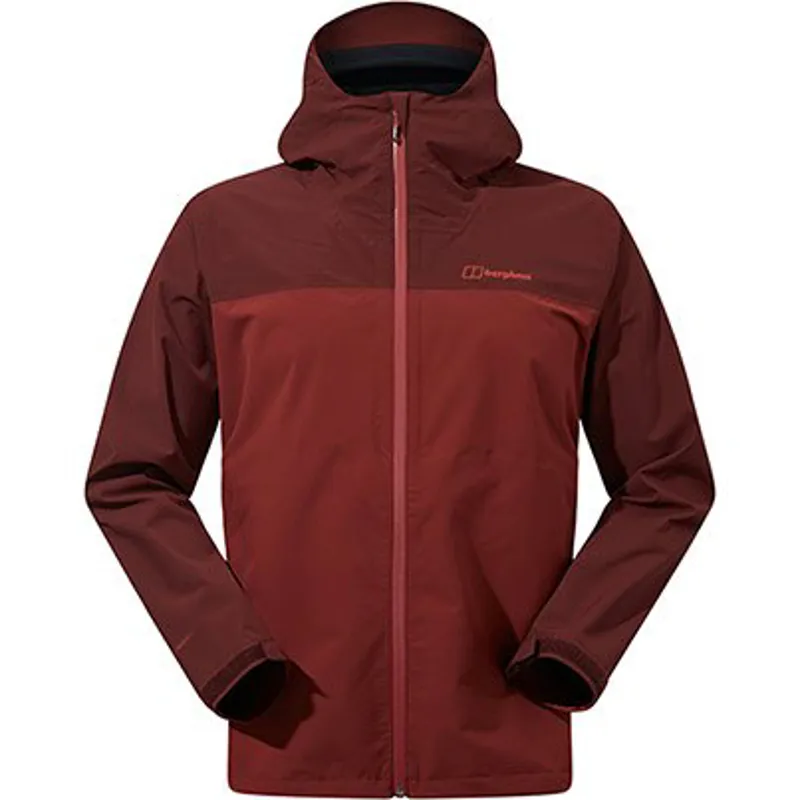 Berghaus Arnaby Hooded Waterproof Jacket - Brown