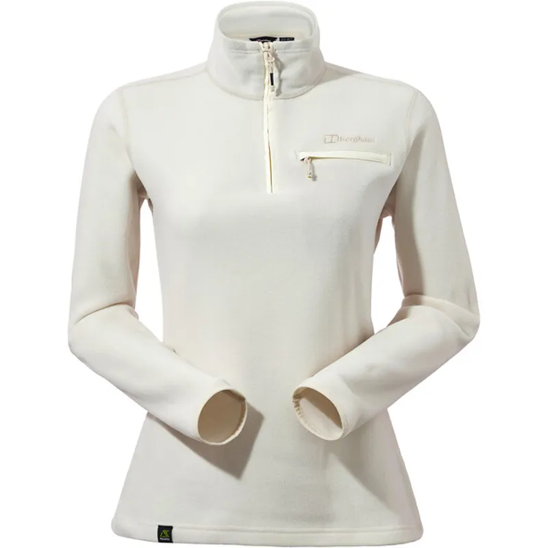 Berghaus Prism 2.0 Micro Half Zip Fleece Bone White