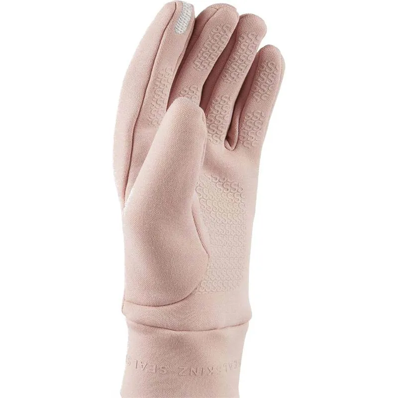 Acle Water repellent nano fleece glove pink XL-2