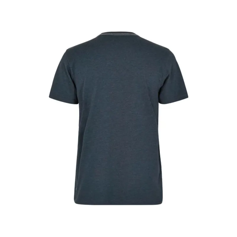 Weird Fish Vortex Graphic Tee Navy-1