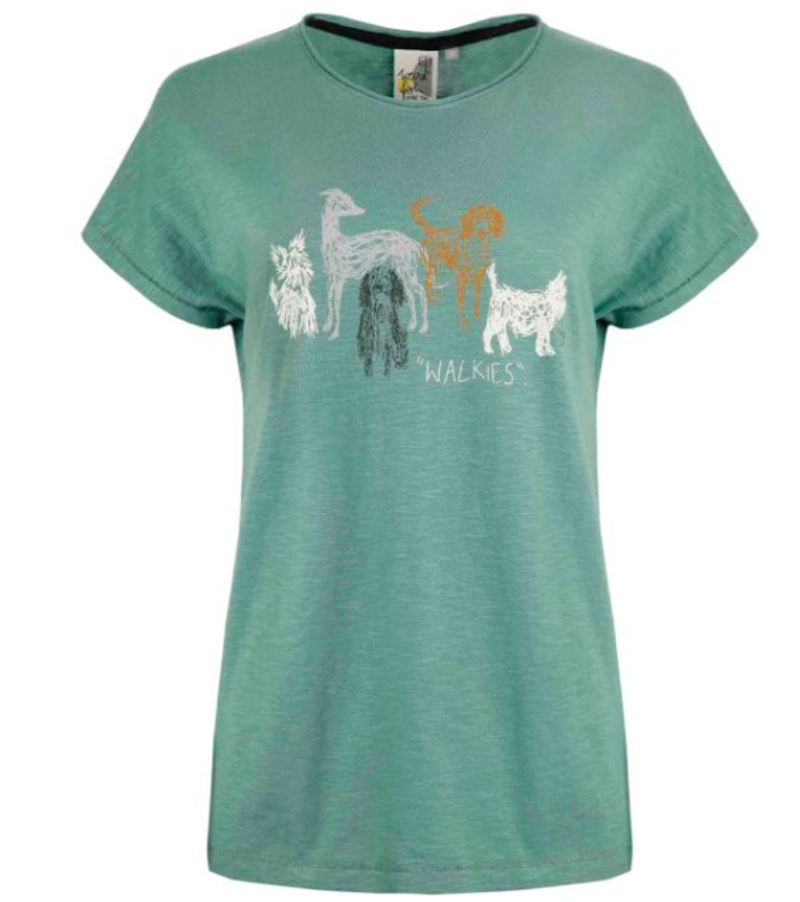 Weird Fish Walkies Organic Tee