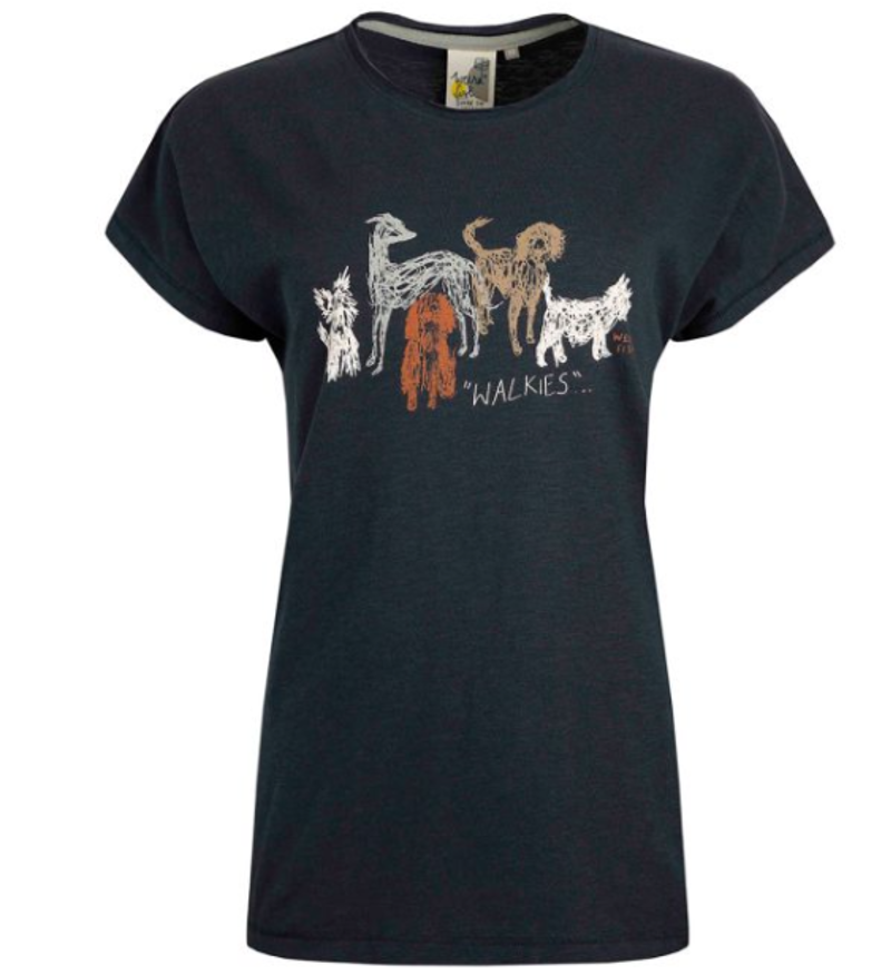 Weird Fish Walkies Organic Tee