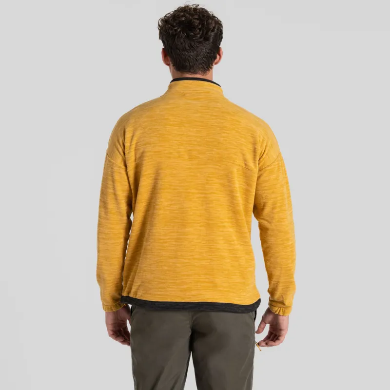 Craghoppers Esk Half Zip Fleece Mens Warble Yellow-1