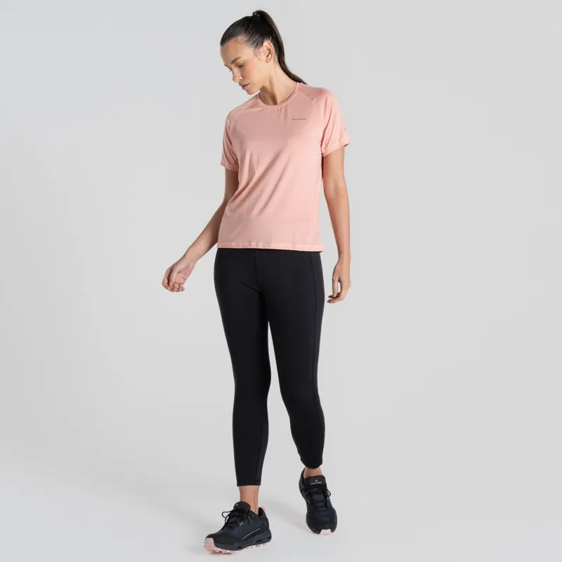 Craghoppers Ellie T-Shirt Womens Pink Peach-2