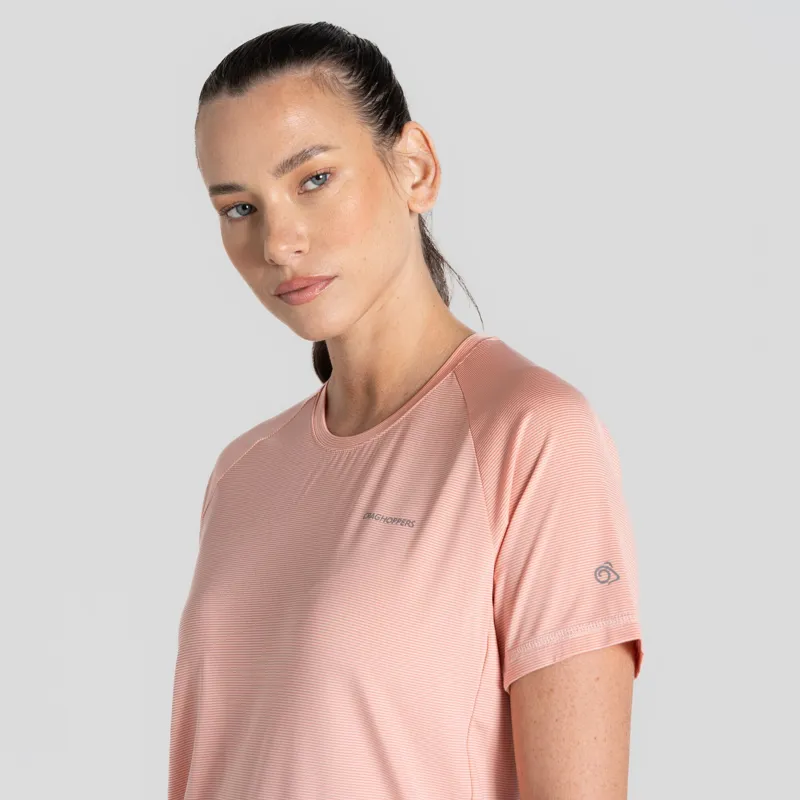 Craghoppers Ellie T-Shirt Womens Pink Peach-3